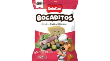 Bocaditos Perro Golocan Jamón, Queso y Espinaca