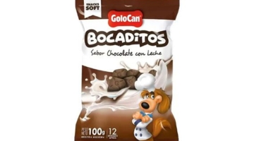 Bocaditos Perro Golocan Chocolate con Leche