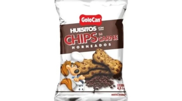 Huesitos Perro Golocan Chips de Carne Horneados