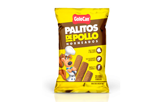 Palitos de Pollo Horneados para perros Golocan